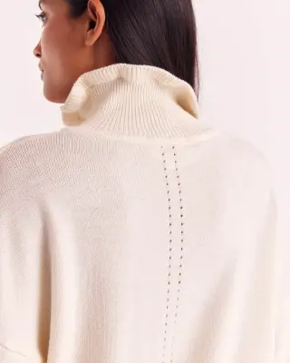 Pull Pauline écru — photo 4