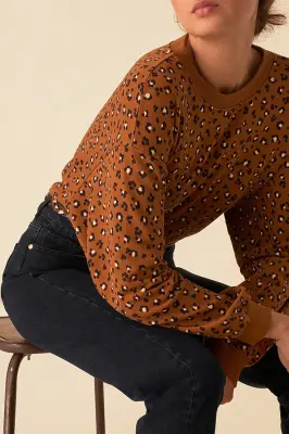 sweat hanita leopard — photo 1