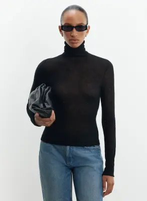 Pull en laine et sequins