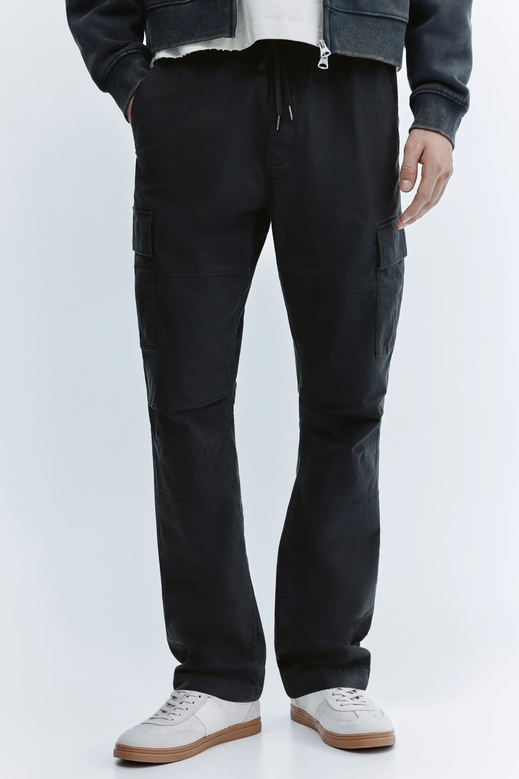 Pantalon cargo Slim Fit - Gris foncé