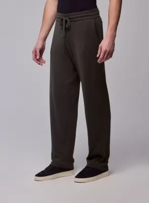 Pantalon Vert en Coton organique / Elasthanne — photo 3