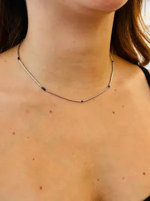 COLLIER GABIN ARGENTÉ — photo 2