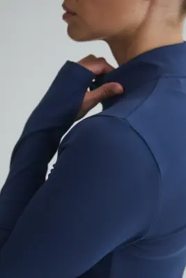 Veste de sport zippée SoftMove™ - Bleu orage — photo 5