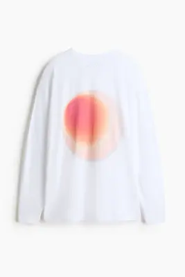 Top de running Loose Fit DryMove™ - Blanc/Higher Self Energy — photo 4