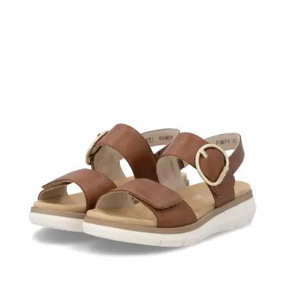Sandales Remonte D2K50-24 Marron - Velcro Grande Pointure Femme — photo 5