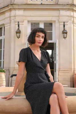 Aurore Wrap Dress — photo 5