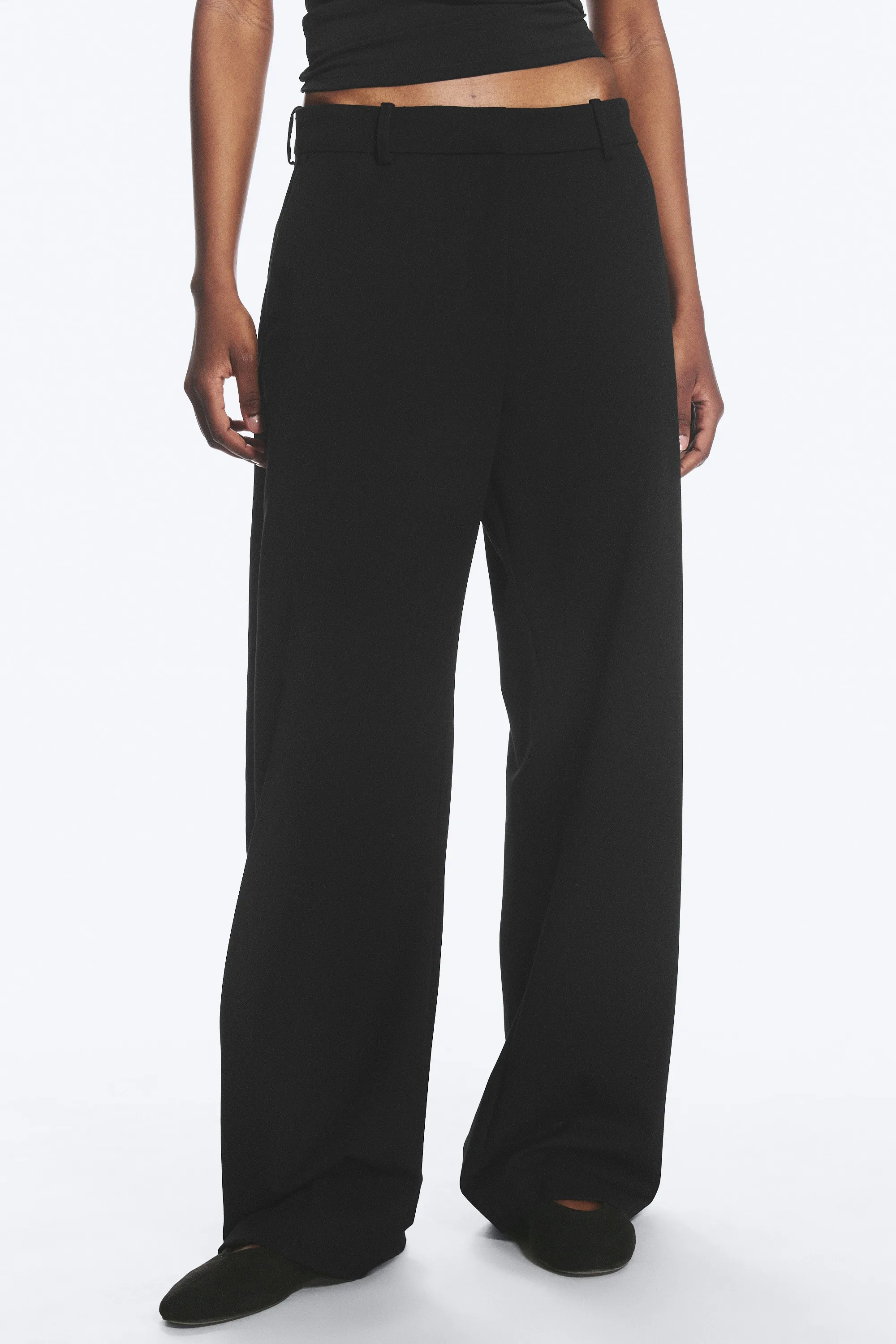 Pantalon habillé Barrel - Noir