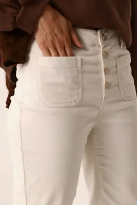 Pantalon Loumo Creme — photo 2