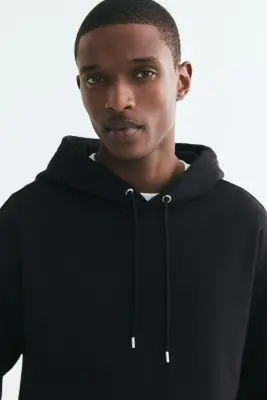 Hoodie Loose Fit - Noir — photo 1