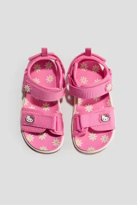Sandales avec motifs - Rose/Hello Kitty — photo 1