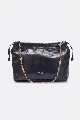Sac Amaïa froissé bleu nuit