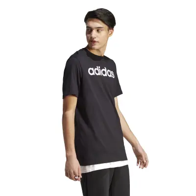 ADIDAS TEE SHIRT Noir — photo 4