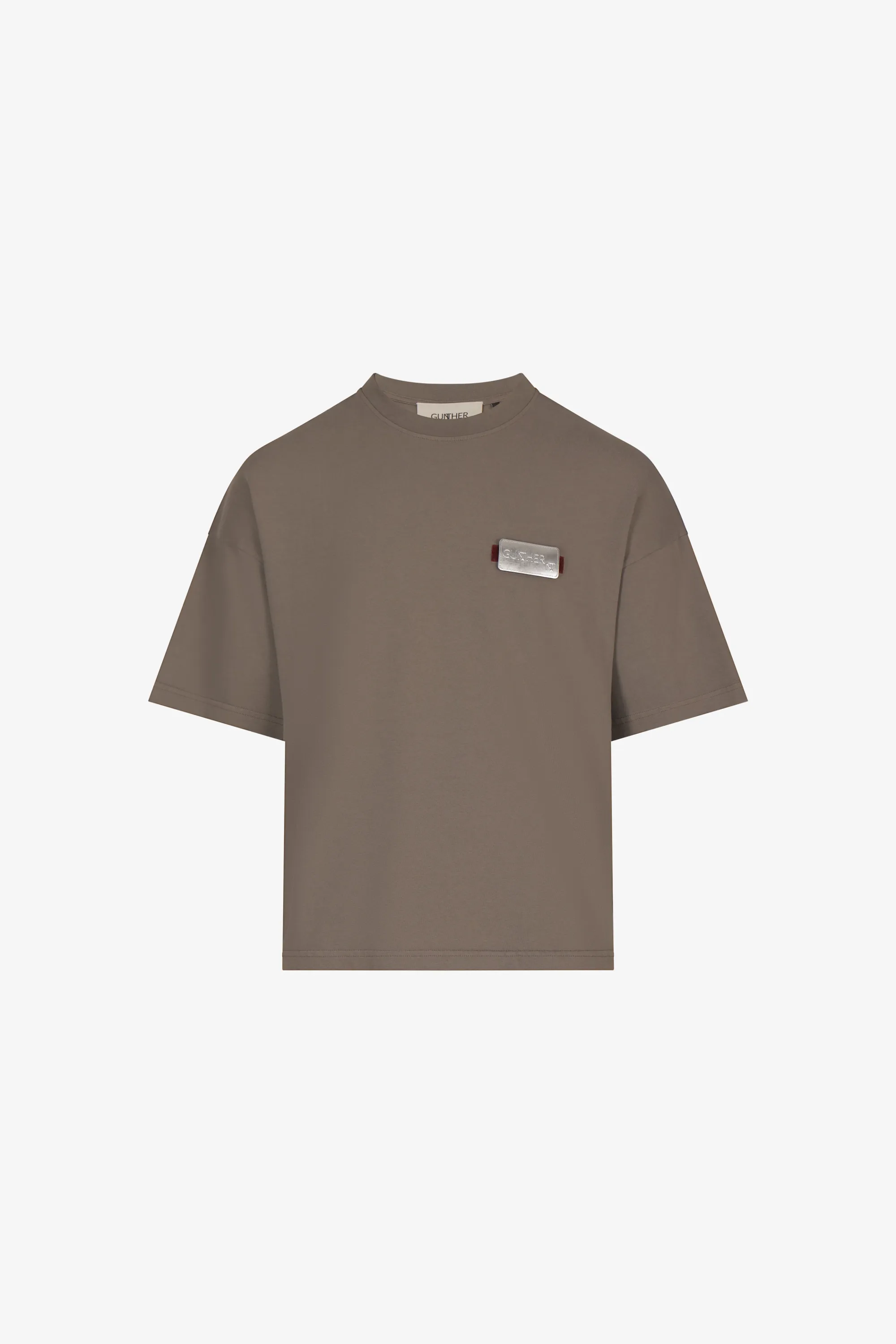 Le T-shirt Patch - Gris