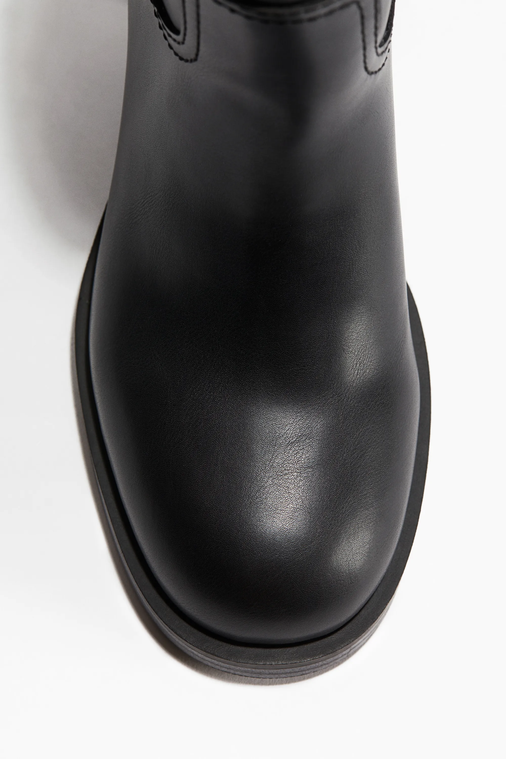 Bottines à talon bloc - Noir