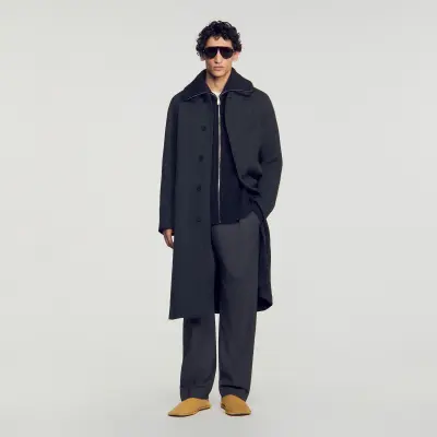Manteau oversize et long