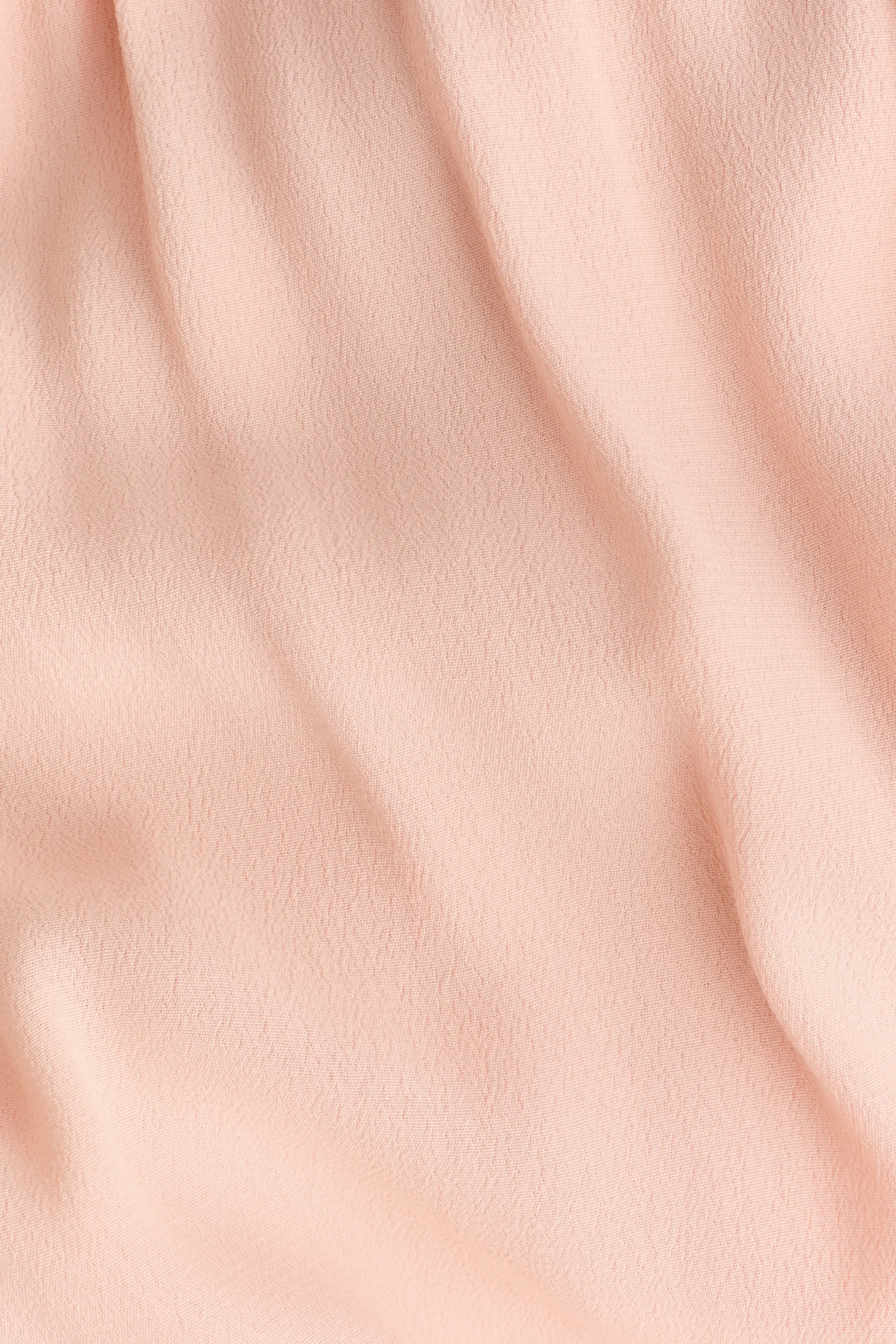 Robe maxi à effet drapé - Rose poudré