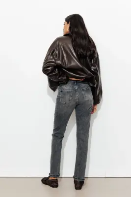 Jean slim taille mi-haute — photo 4