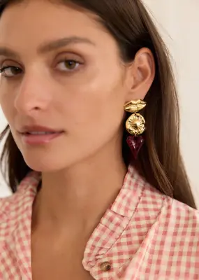 Boucles d'oreilles Lips — photo 3
