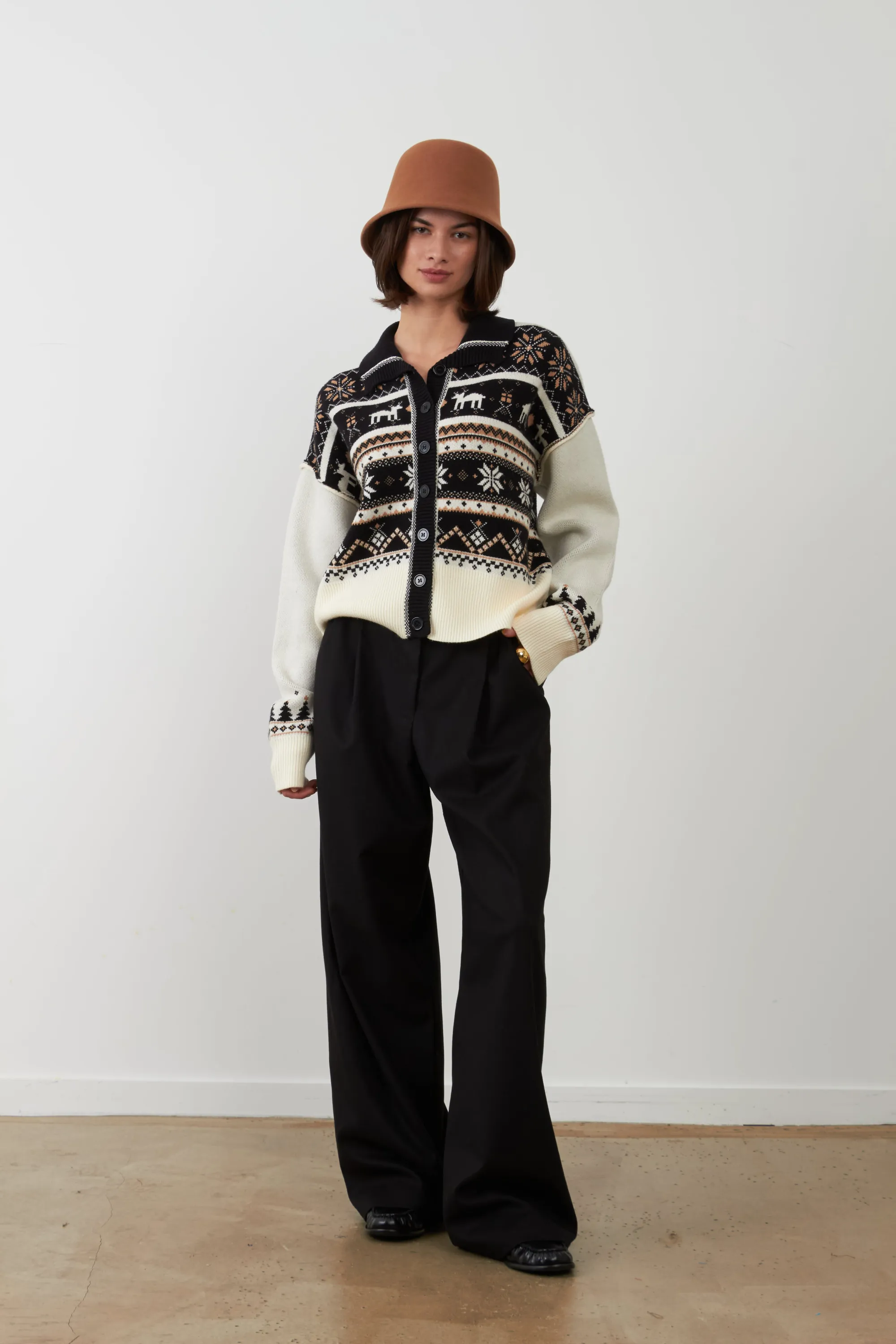 Orfeo – Pantalon Fergus Noir