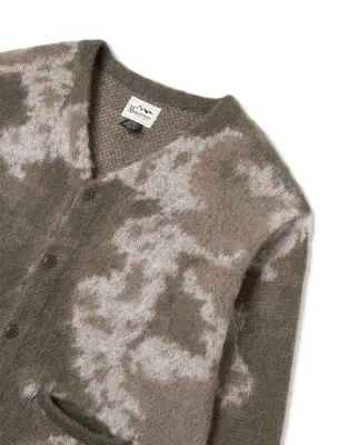 Blurry Jaquard Cardigan Grey — photo 5