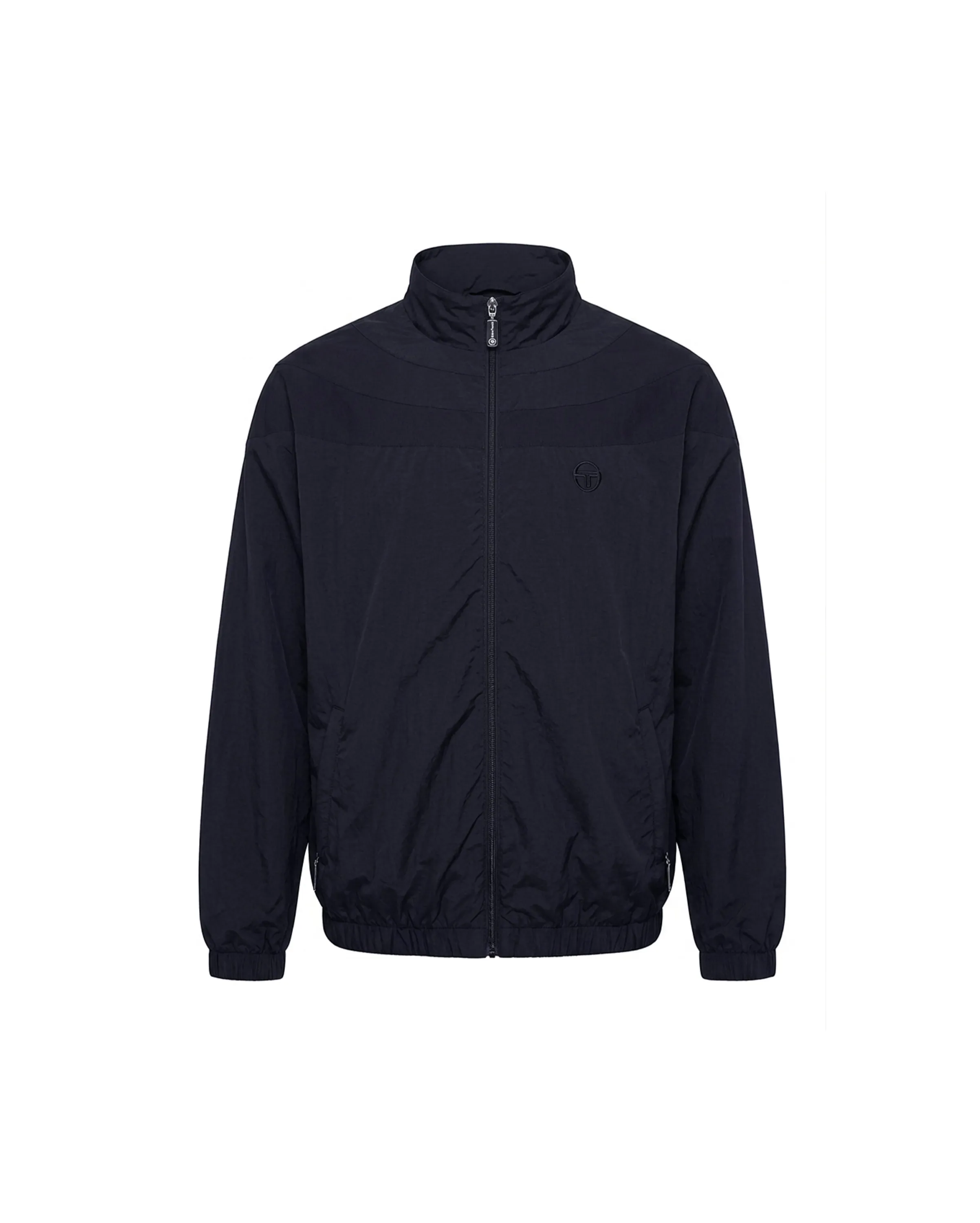 Fohn Wrinkled Track Jacket Black