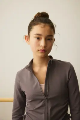 Veste de sport zippée DryMove™ - Violet ancien — photo 2