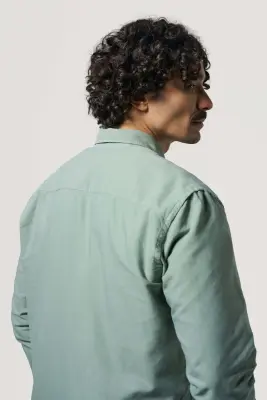 La chemise oxford - Vert pastel — photo 3
