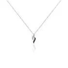 Bijouterie collier argent pointe