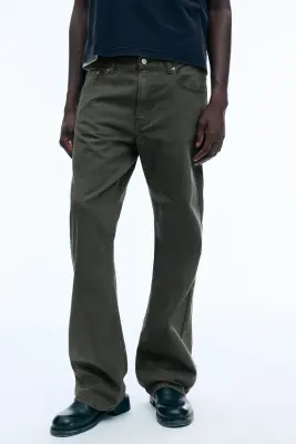 Pantalon Mercury bootcut 5 poches - Gris foncé délavé — photo 1