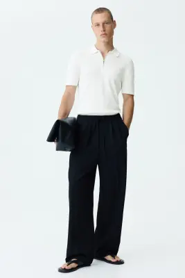Polo Slim Fit - Crème — photo 1