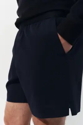 Short de tennis Regular Fit DryMove™ - Bleu foncé — photo 3