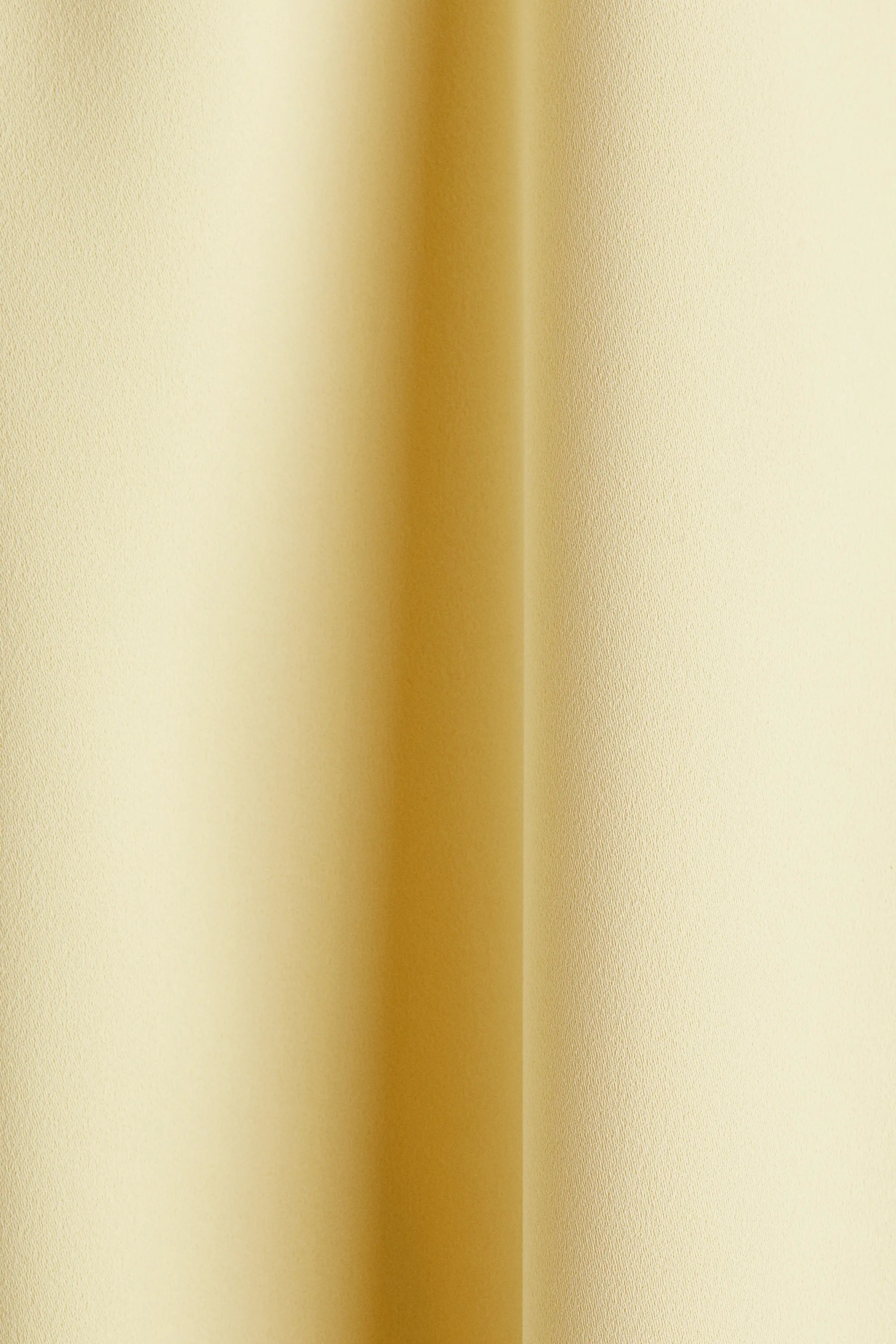 Jupe avec fente latérale - Jaune clair