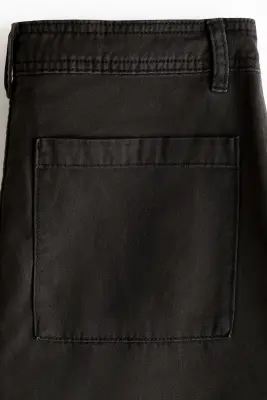 Pantalon cargo - Noir — photo 5