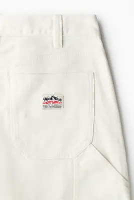 Short Carpenter Relaxed Fit - Blanc — photo 3