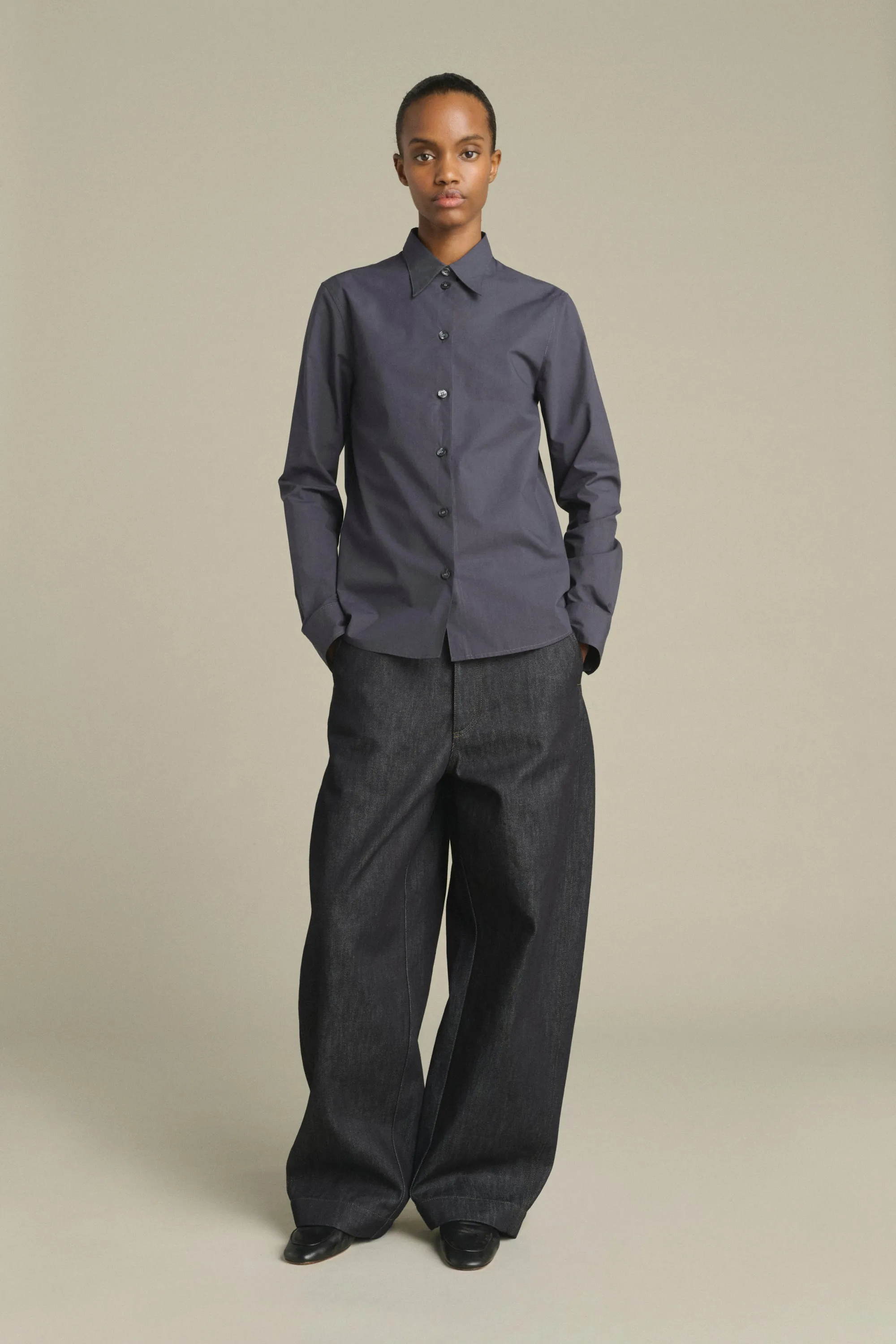 CHEMISE LAVINIA BLEU NUIT