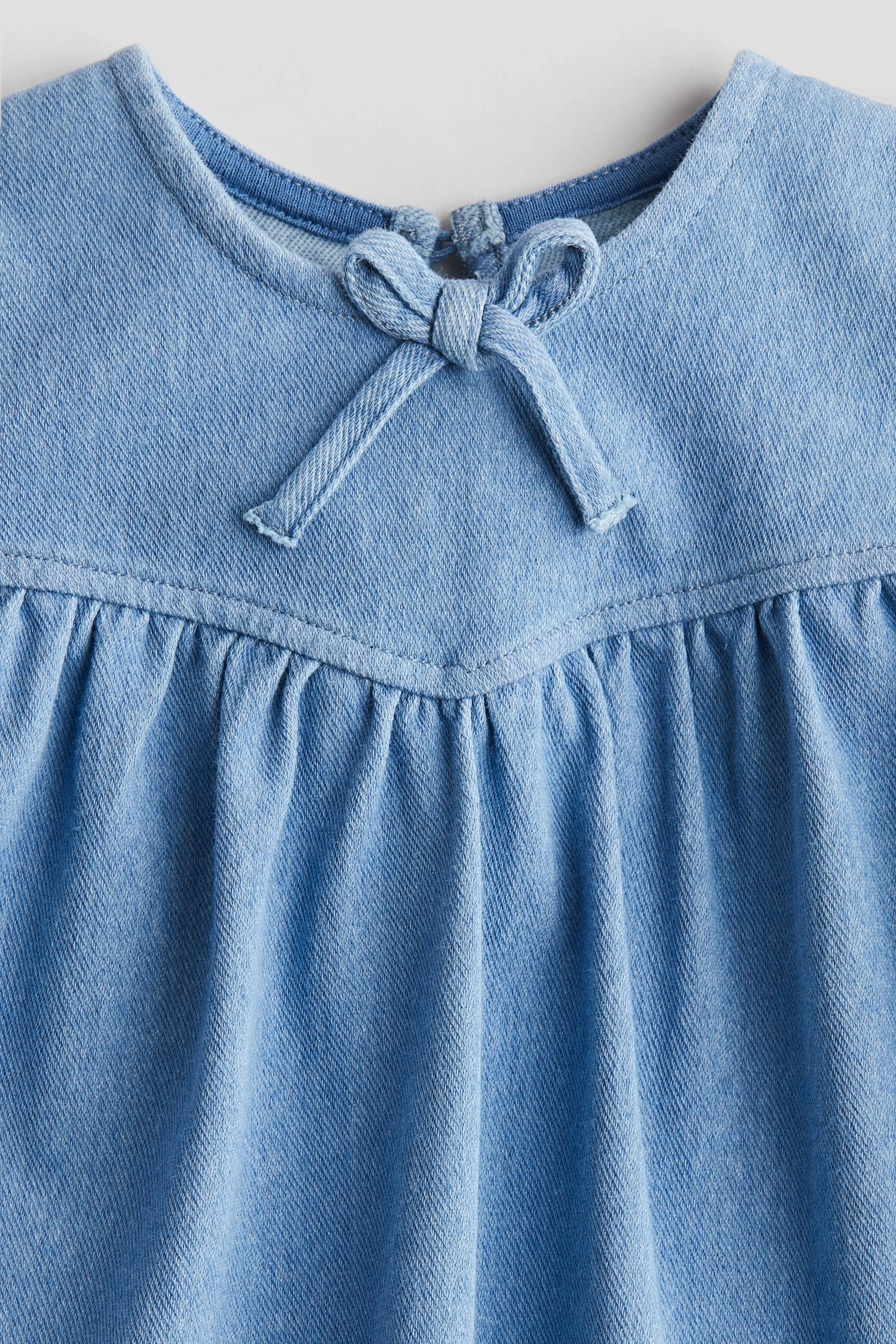 Robe façon denim - Bleu denim