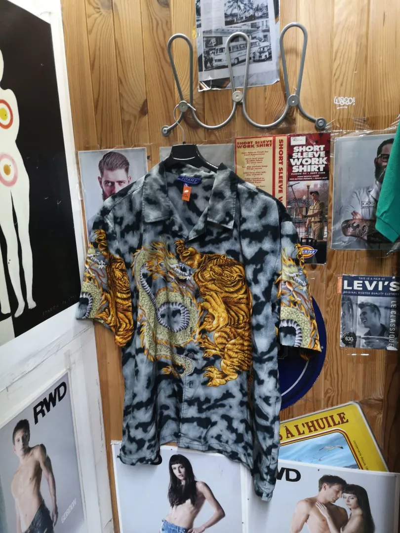 Chemise SOAMI Dragon et Tigre