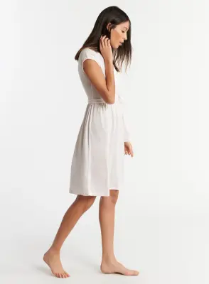 Robe en lin et élasthanne — photo 2