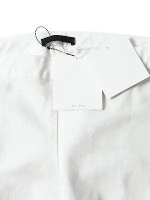 Pantalon slim fit stretch blanc vif Prix boutique 970€ Taille M — photo 4