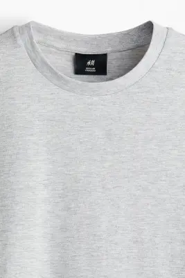 T-shirt Regular Fit - Gris chiné — photo 3