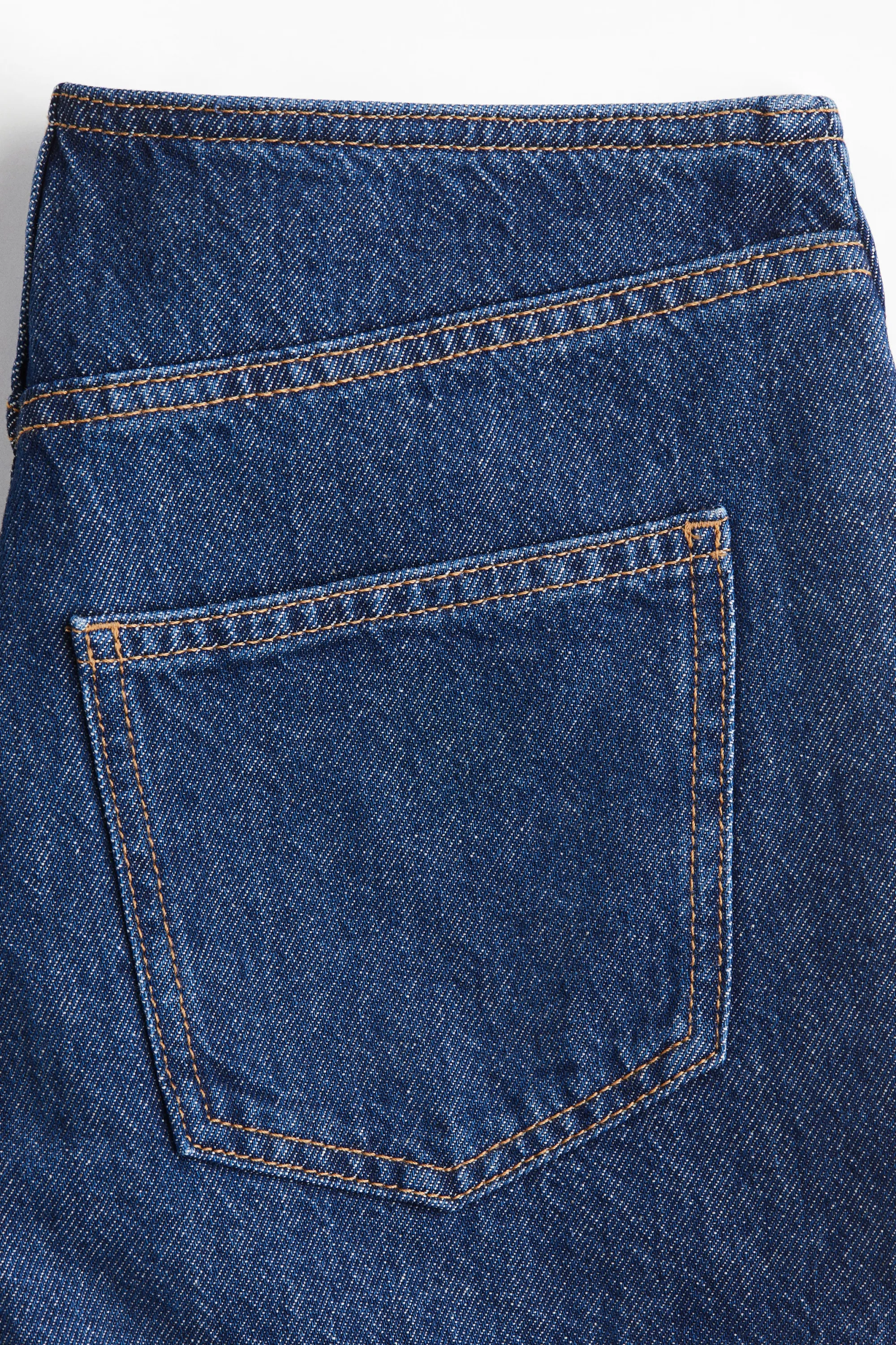 Jupe-short en denim - Bleu denim foncé