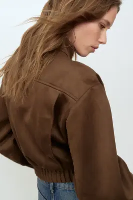 Veste - Marron — photo 4