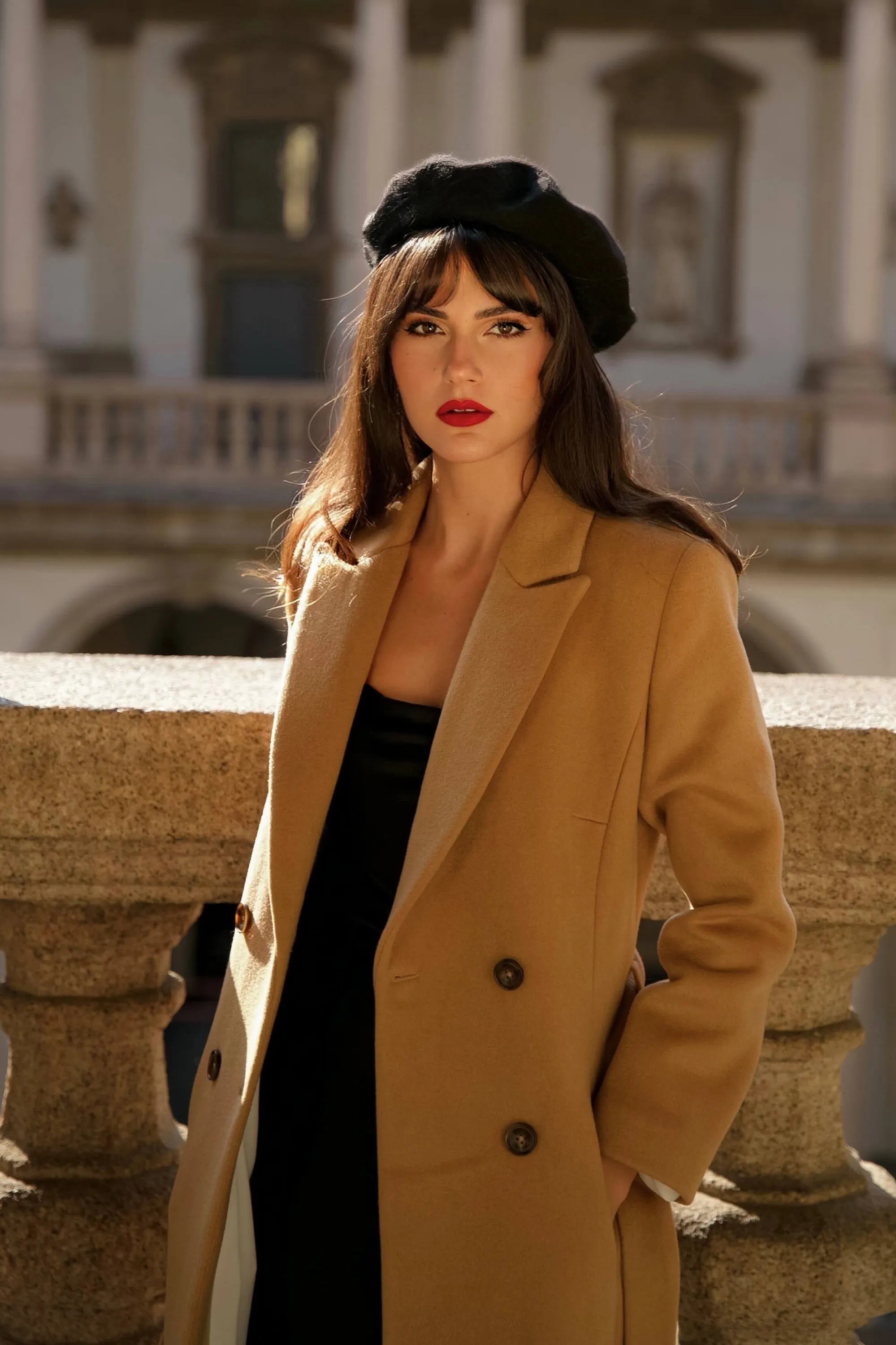 Paola Wool Coat - Beige