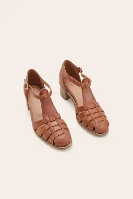 Sandales Albane camel — photo 4