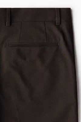 Pantalon de costume Slim Fit - Marron foncé — photo 5