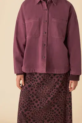 surchemise loukian violette — photo 3