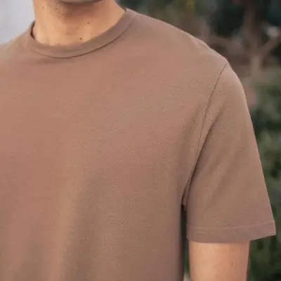 T-shirt Prestige marron — photo 2