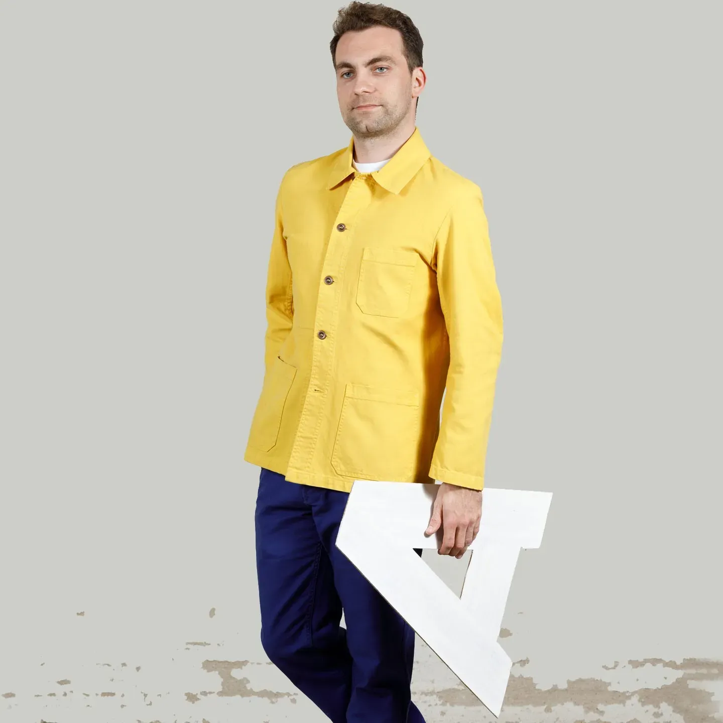 Veste de travail authentique coton bio 1G/5C - Ananas