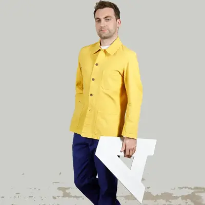 Veste de travail authentique coton bio 1G/5C - Ananas — photo 1