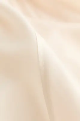 Robe dos nu asymétrique - Crème — photo 4